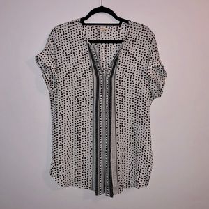 Max Studio Polka Dot Shirt